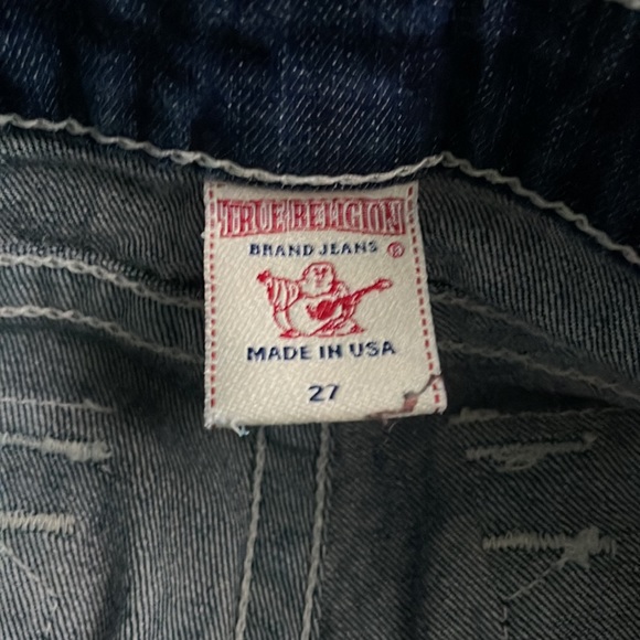 True Religion Sophie Crop/Long short. Size 27 - Picture 3 of 5